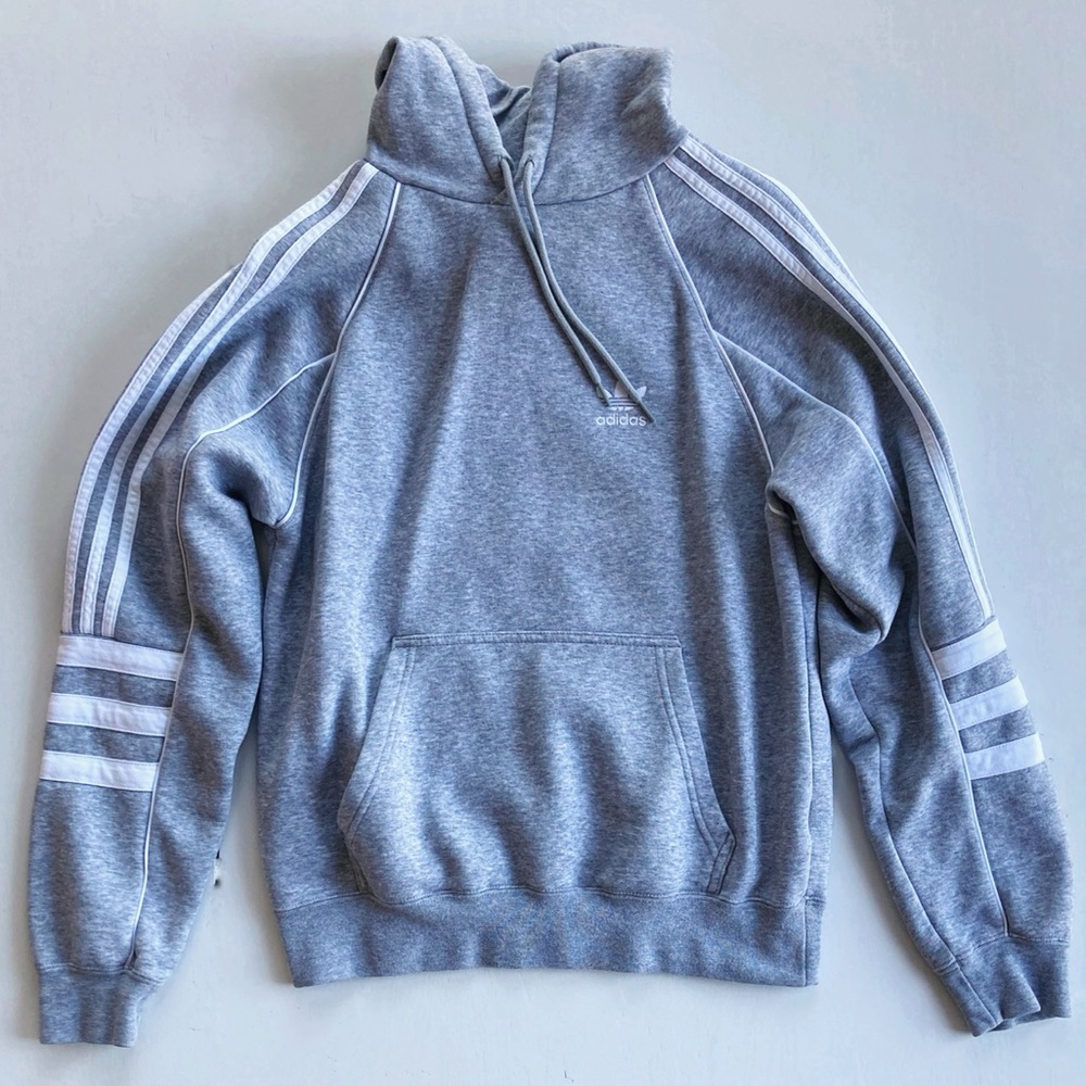 Gray Adidas Hoodie